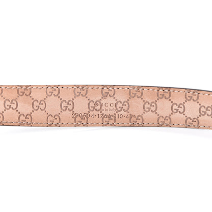 Gucci Selleria Calfskin Belt 110 44 Black 3 of 4