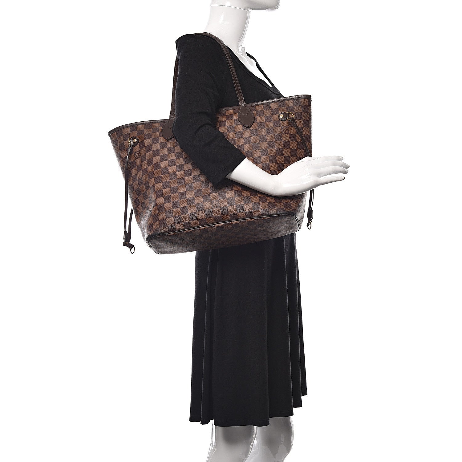 Louis Vuitton Damier Ebene Neo Neverfull MM 2 of 21