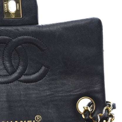 Chanel Lambskin Quilted Mini Square Flap Black 13 of 13