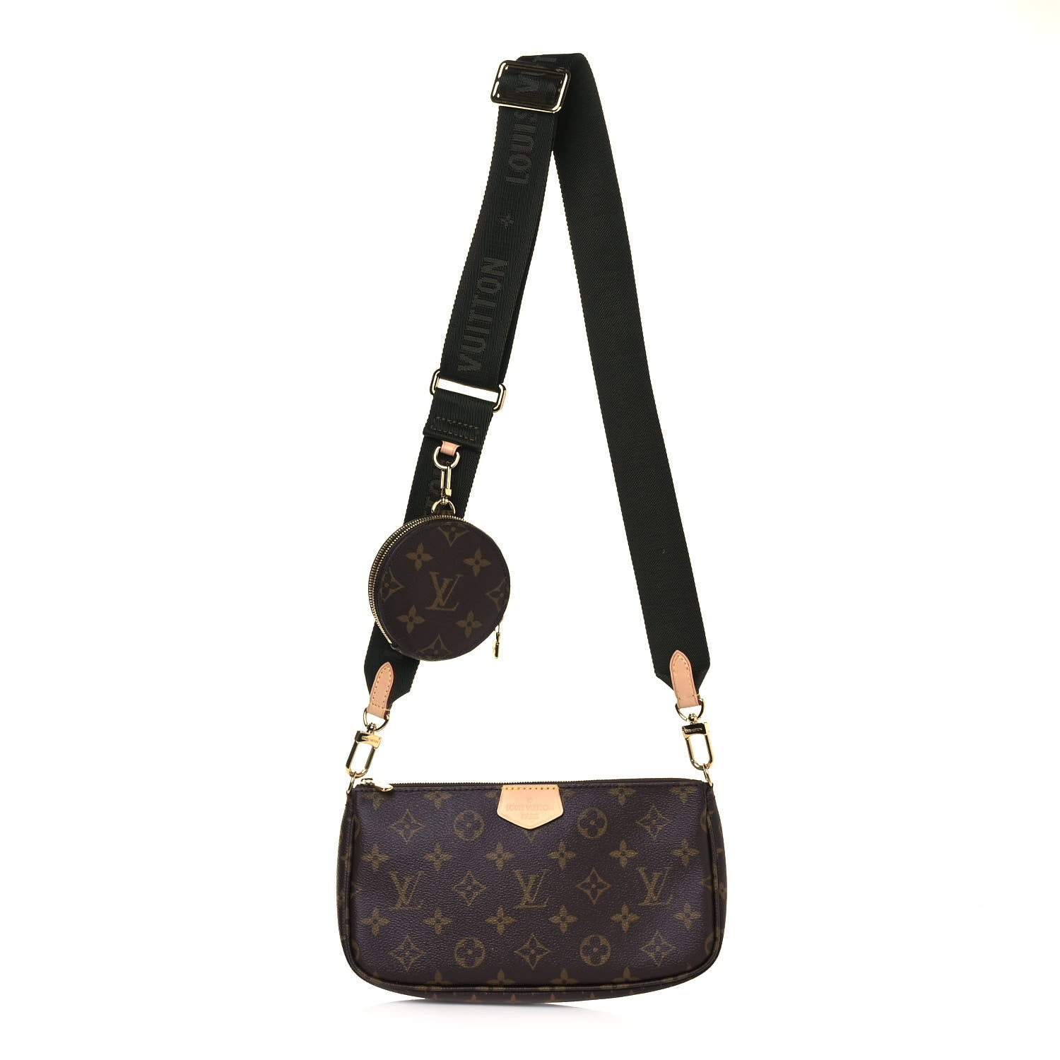 Louis Vuitton Monogram Multi Pochette Accessories Kaki 1 of 11