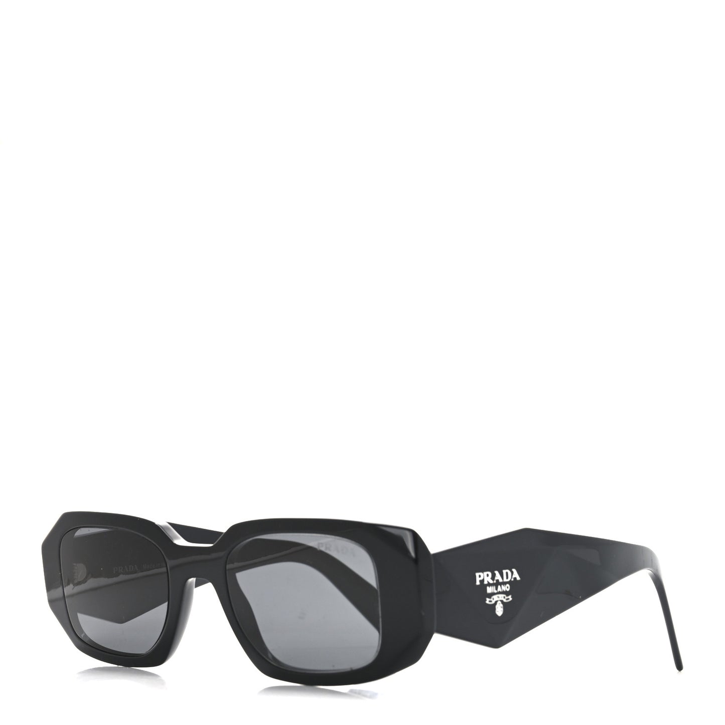 Acetate Symbole Sunglasses SPR 17W Black