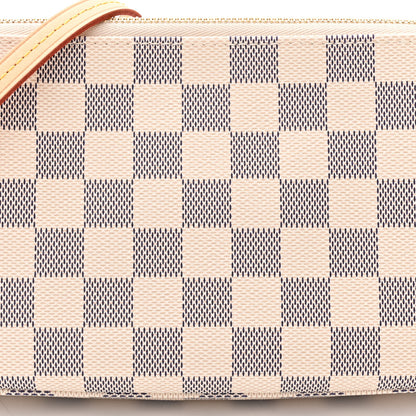 Louis Vuitton LOUIS VUITTON Damier Azur Pochette Accessories NM 7 of 9