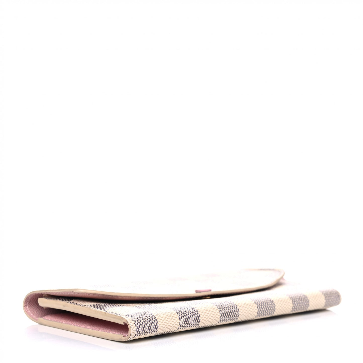 Damier Azur Emilie Wallet Rose Ballerine
