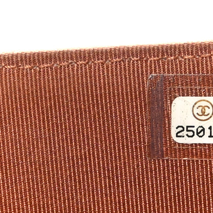 Chanel Calfskin Quilted Archi Chic Square Wallet On Chain WOC Beige 7 of 11