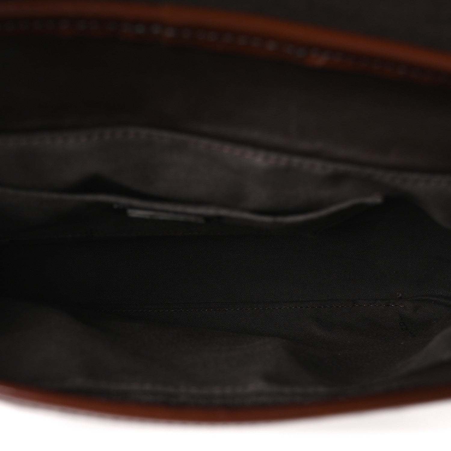 Fendi Patent B Bag Osso Marrone 5 of 9