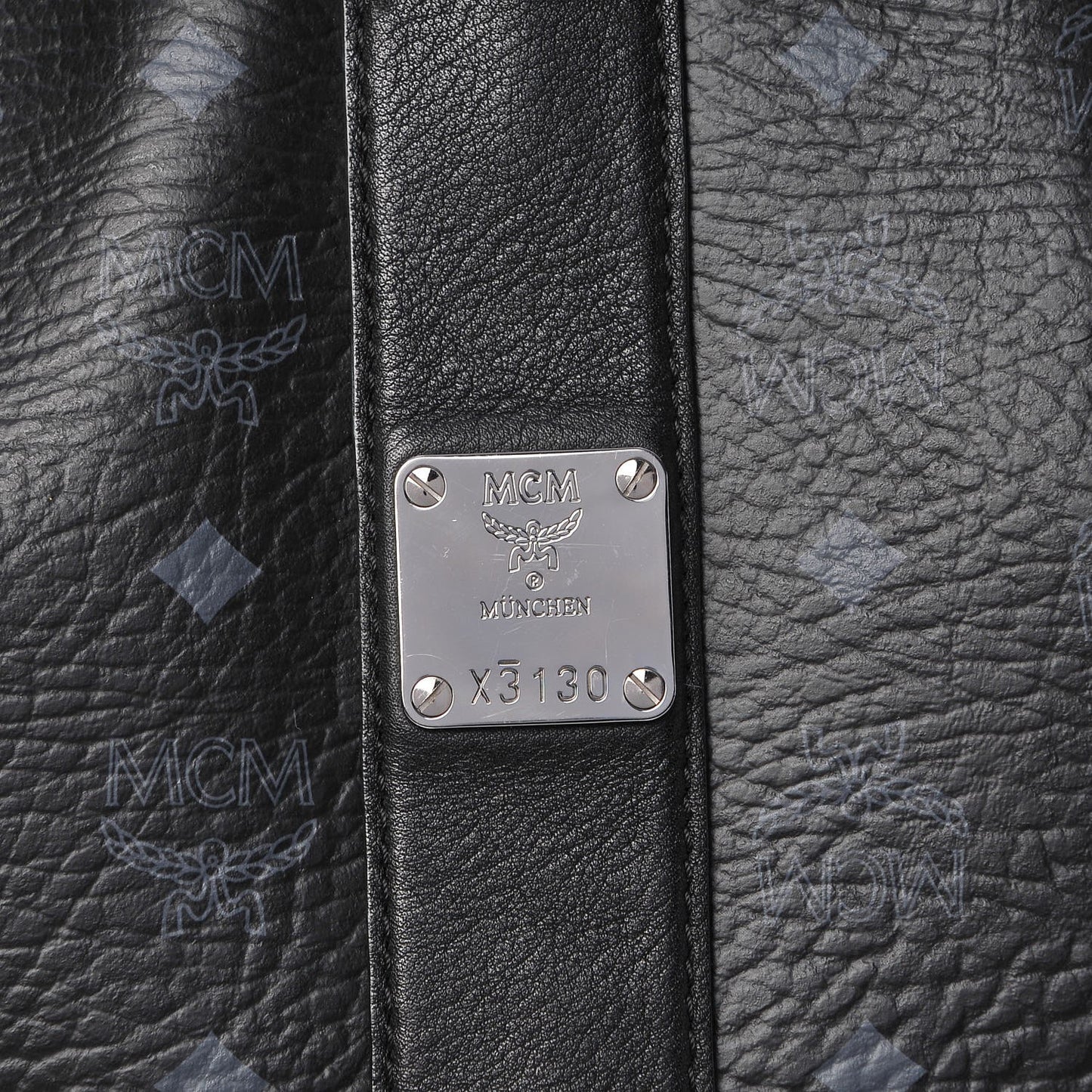 Visetos Large Liz Reversible Shopper Tote Black