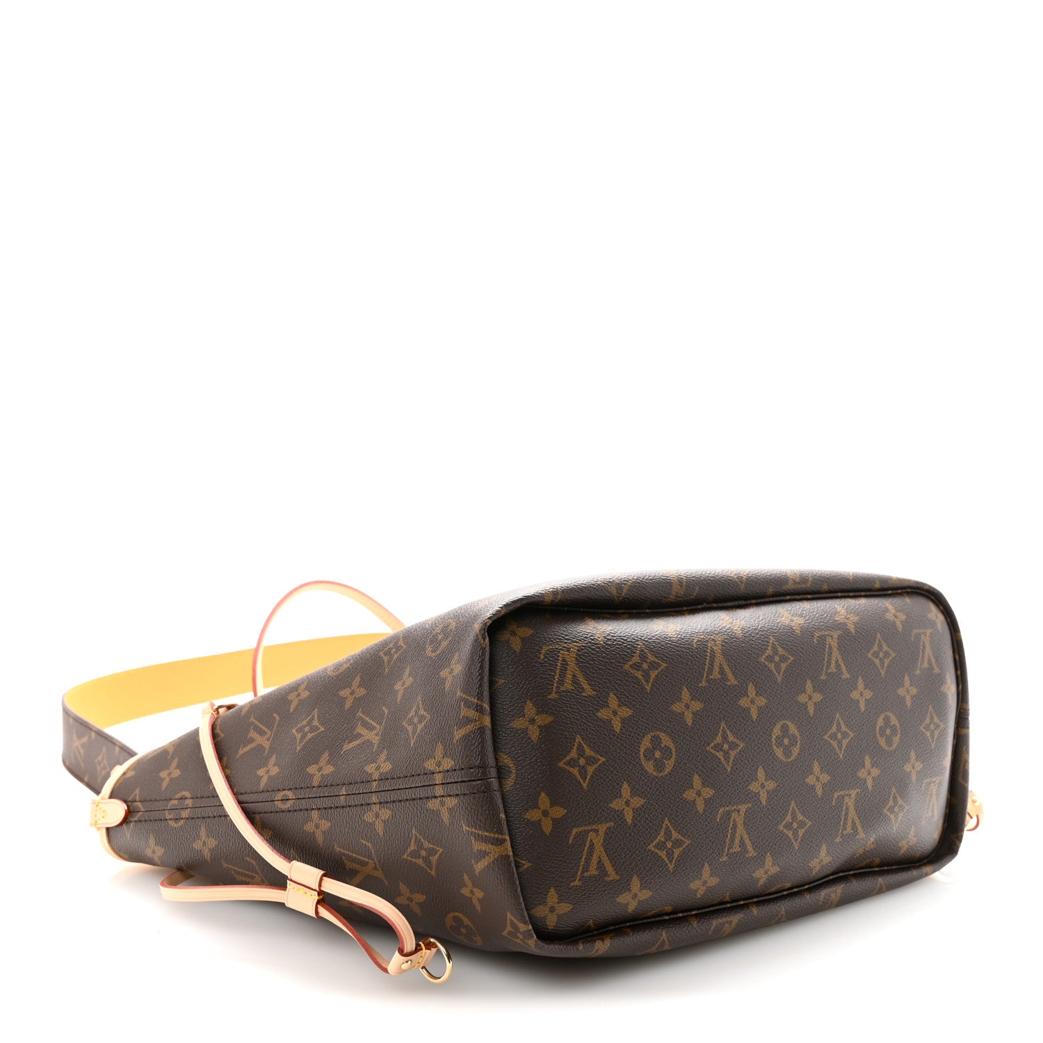 Louis Vuitton Monogram Inside Out Neverfull Bandouliere MM Jaune Safran 4 of 9