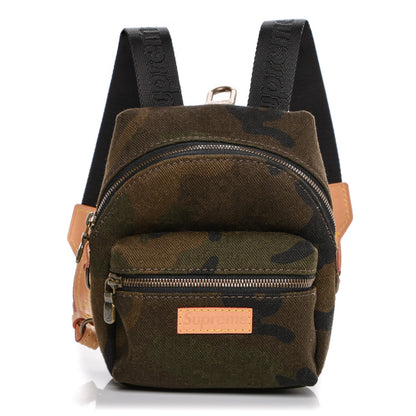 Louis Vuitton X SUPREME Camouflage Nano Apollo Backpack Bag Charm 1 of 9