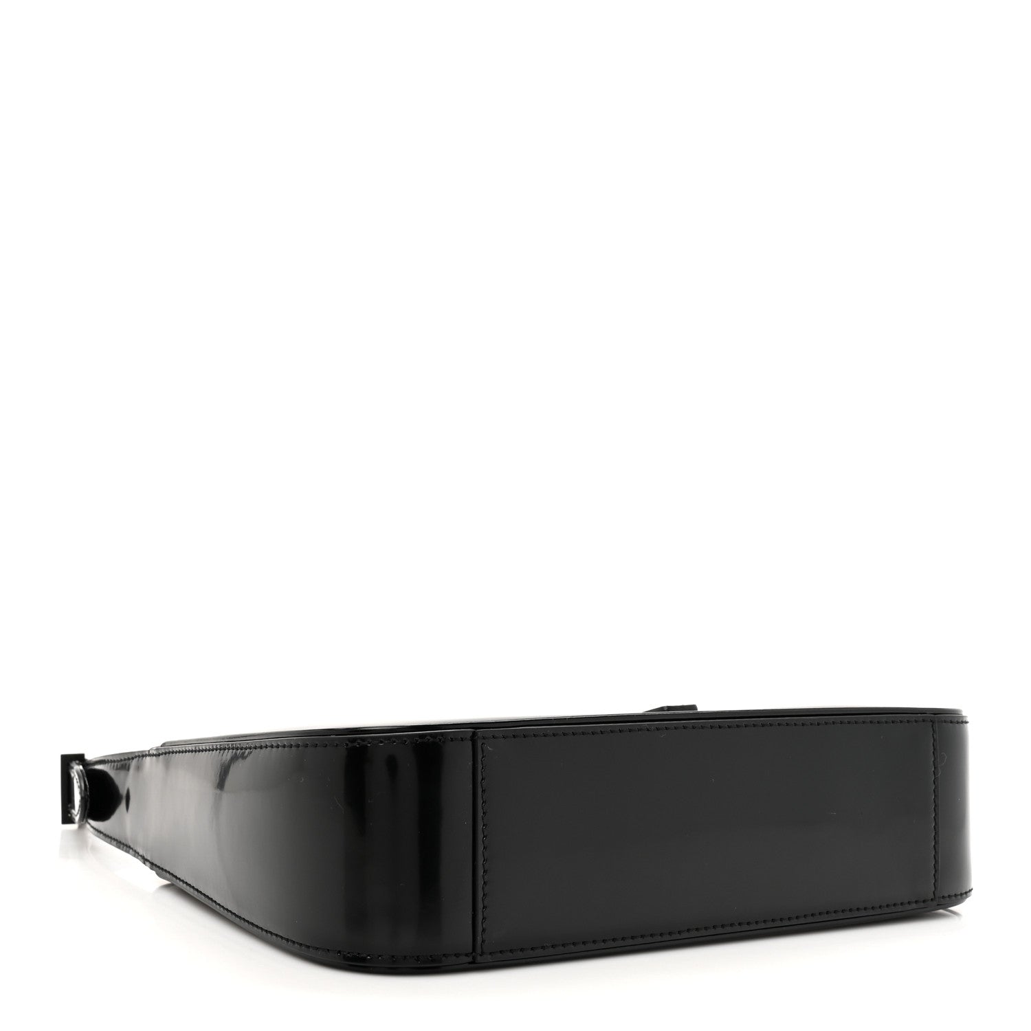 Saint Laurent Patent Le 5 A 7 Monochrome Hobo Black 4 of 10