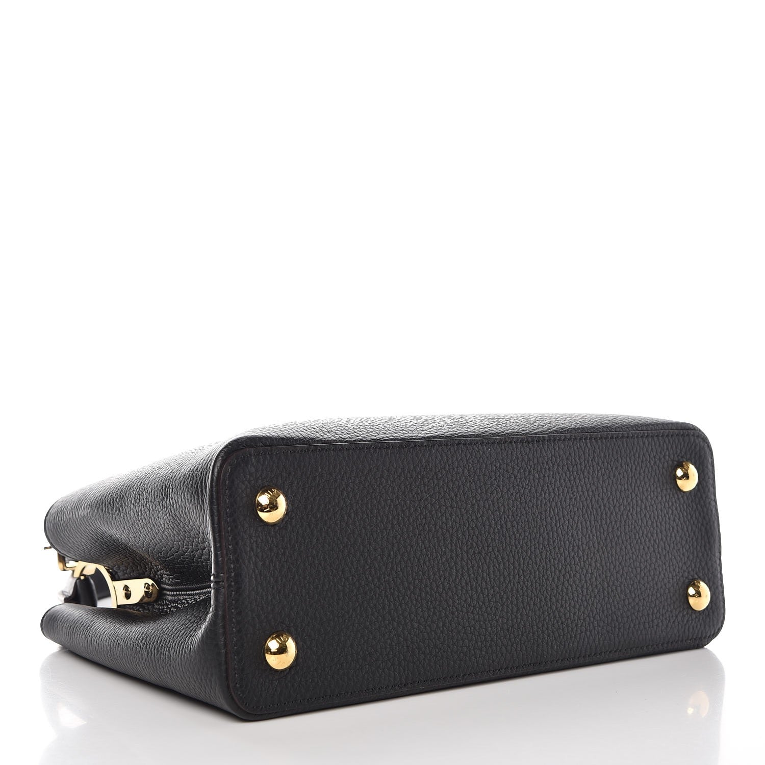Louis Vuitton Taurillon Capucines PM Black 4 of 6