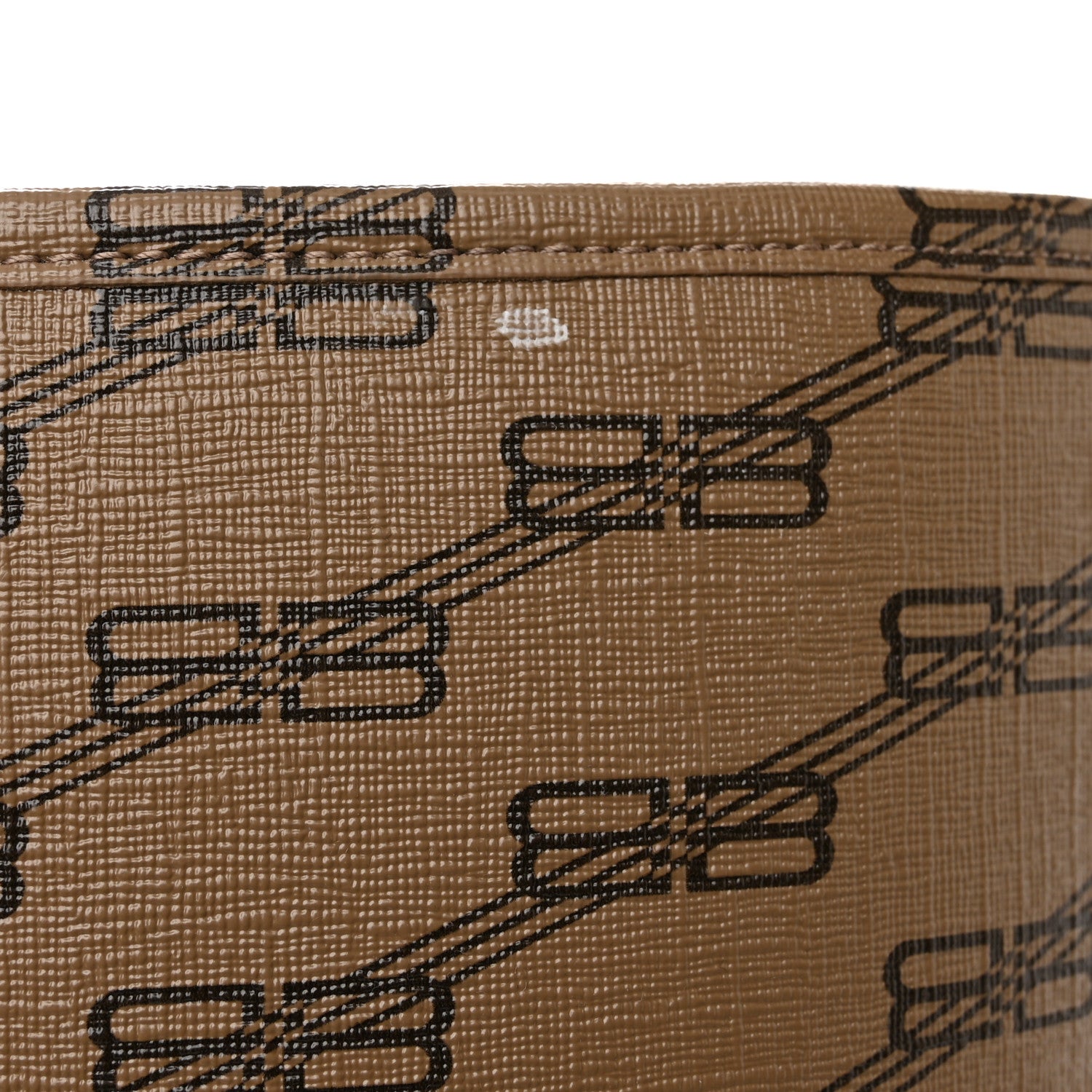 Balenciaga Coated Canvas BB Monogram Large Signature East West Shopper Bag Beige Brown 13 of 13