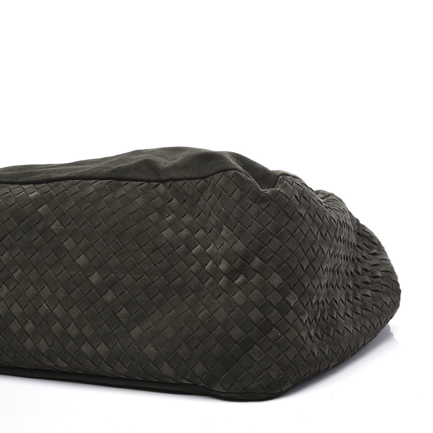 Suede Intrecciato Large Knot Hobo
