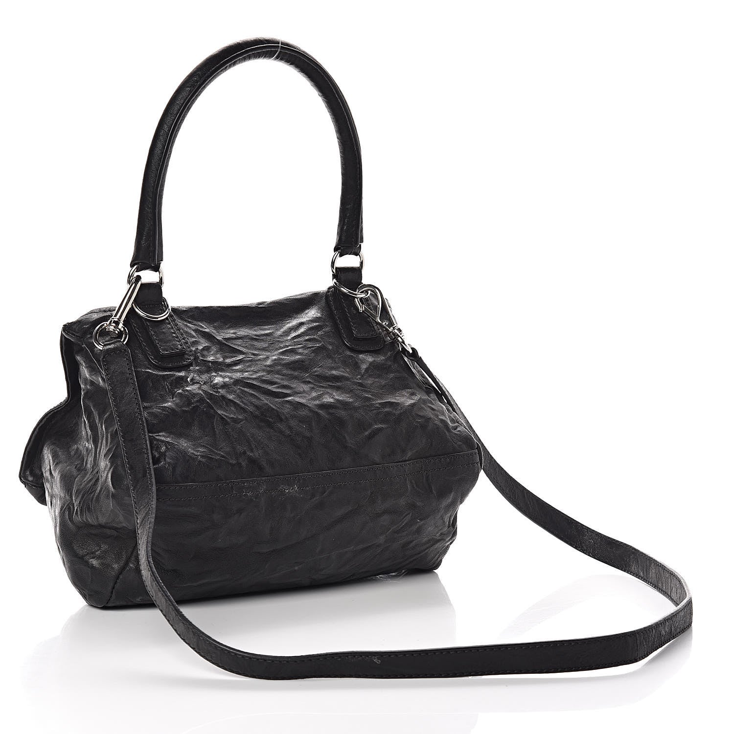 Givenchy Tumbled Sheepskin Small Pandora Black 3 of 11