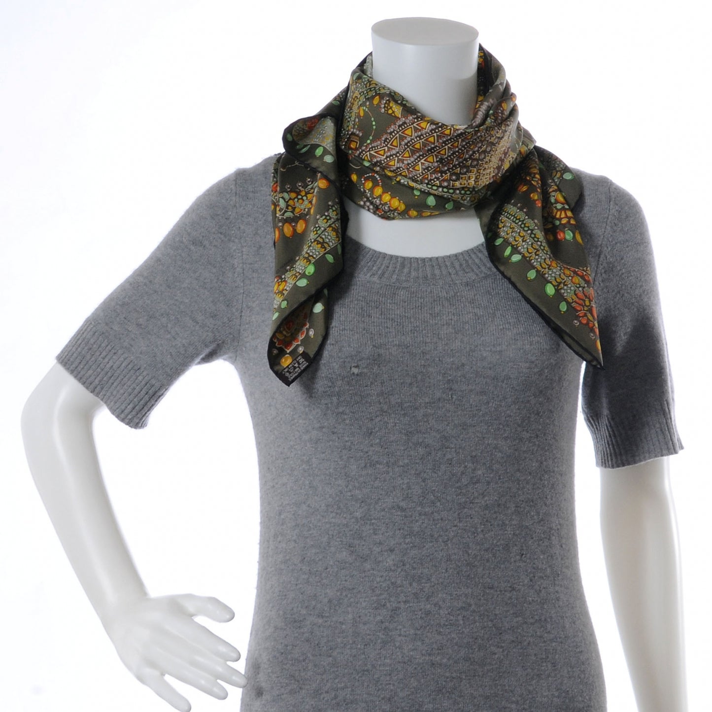 Silk Parures Des Maharajas Scarf 90