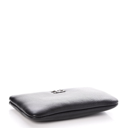 Chanel Goatskin Small Cosmetic Case Black 4 of 8