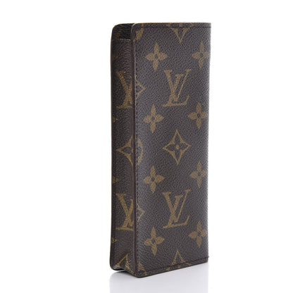 Louis Vuitton Monogram Etui a Lunettes Simple Eyeglass Case 3 of 9