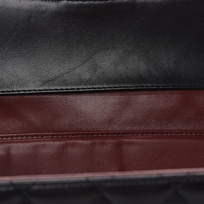 Chanel Lambskin Quilted Large Flap Wallet Black 11 of 15
