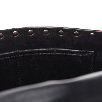 Valentino Garavani Lambskin Medium Rockstud Spike Shoulder Bag Black 13 of 13