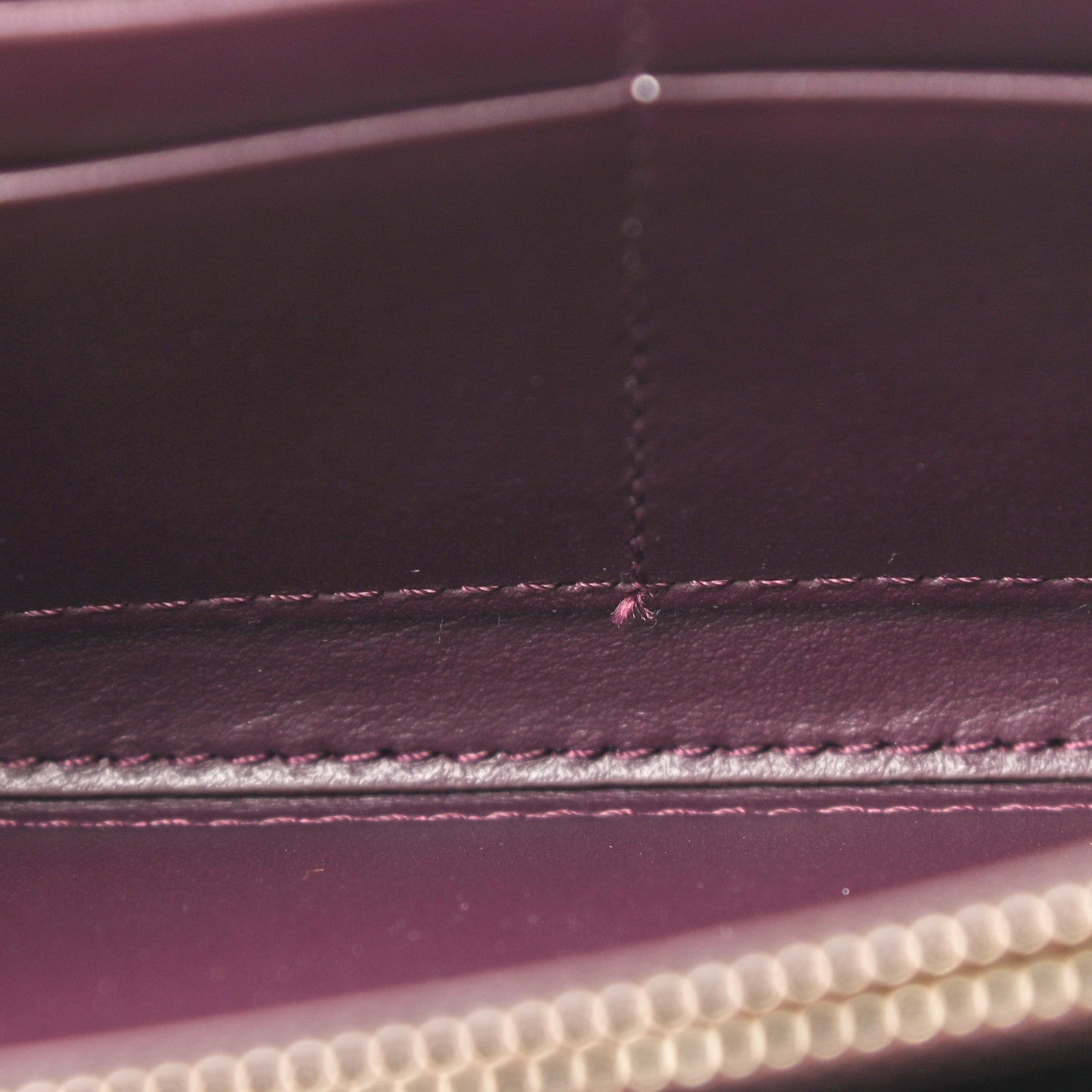 Versace Nappa Zip Around Wallet Pink 7 of 7