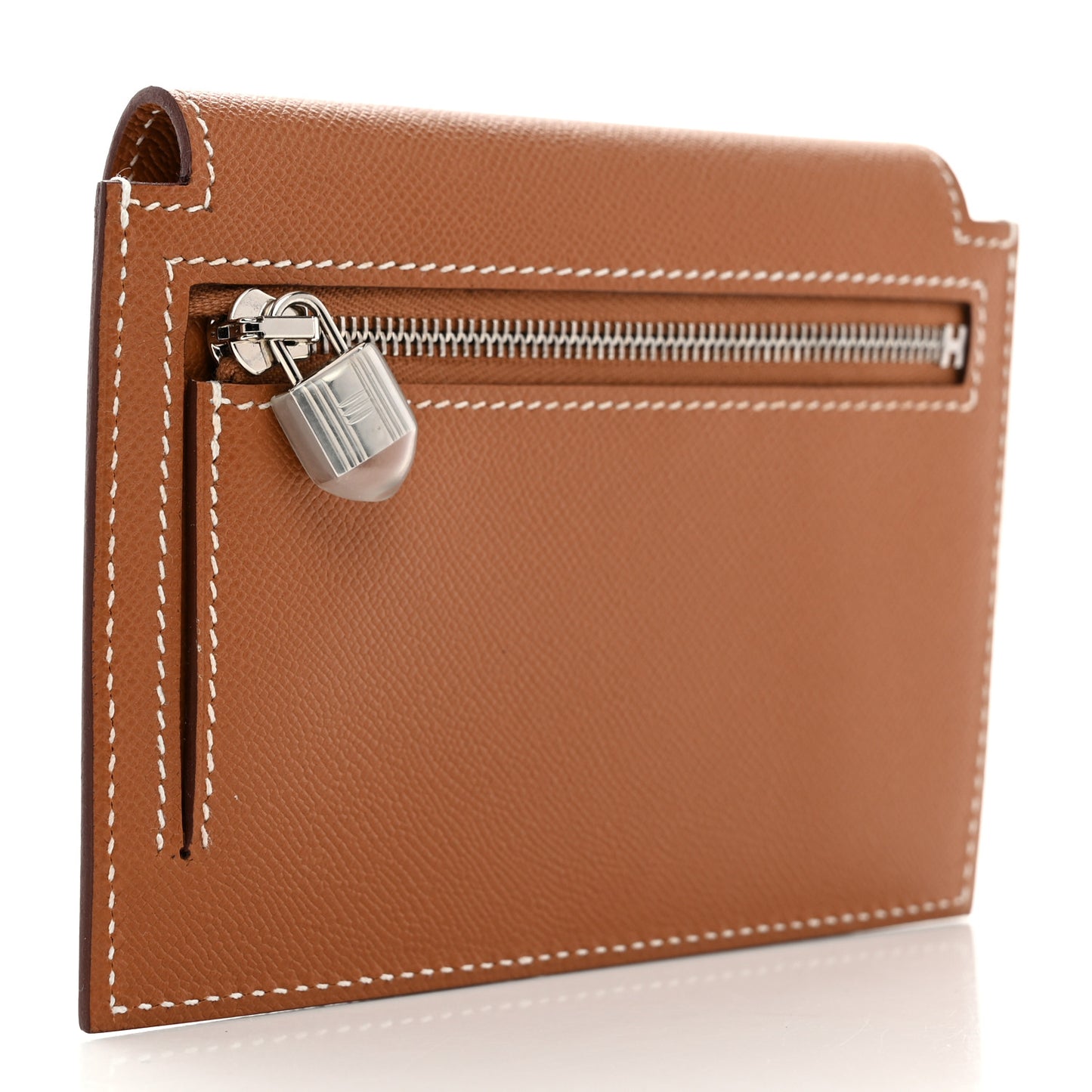 Epsom Kelly Pocket Compact Wallet Gold