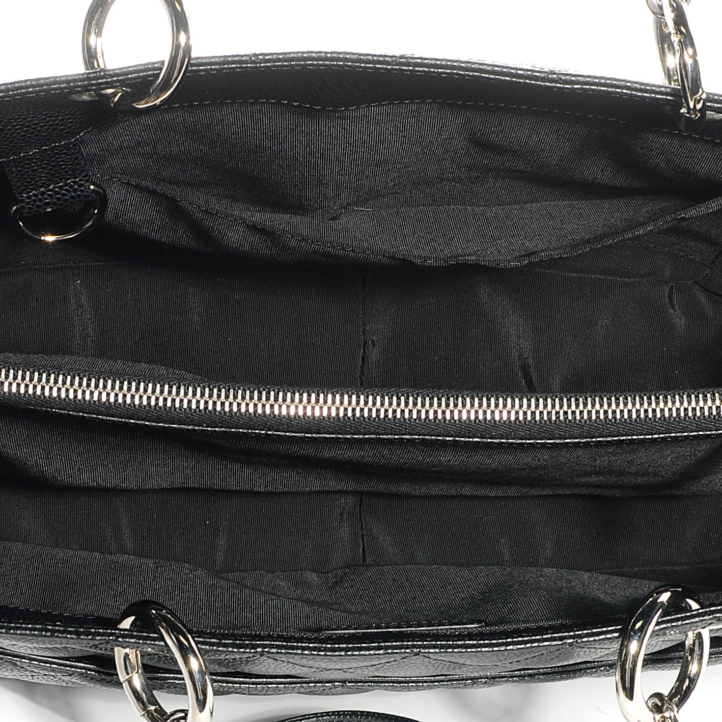 Chanel Caviar Grand Shopping Tote GST Black 5 of 7