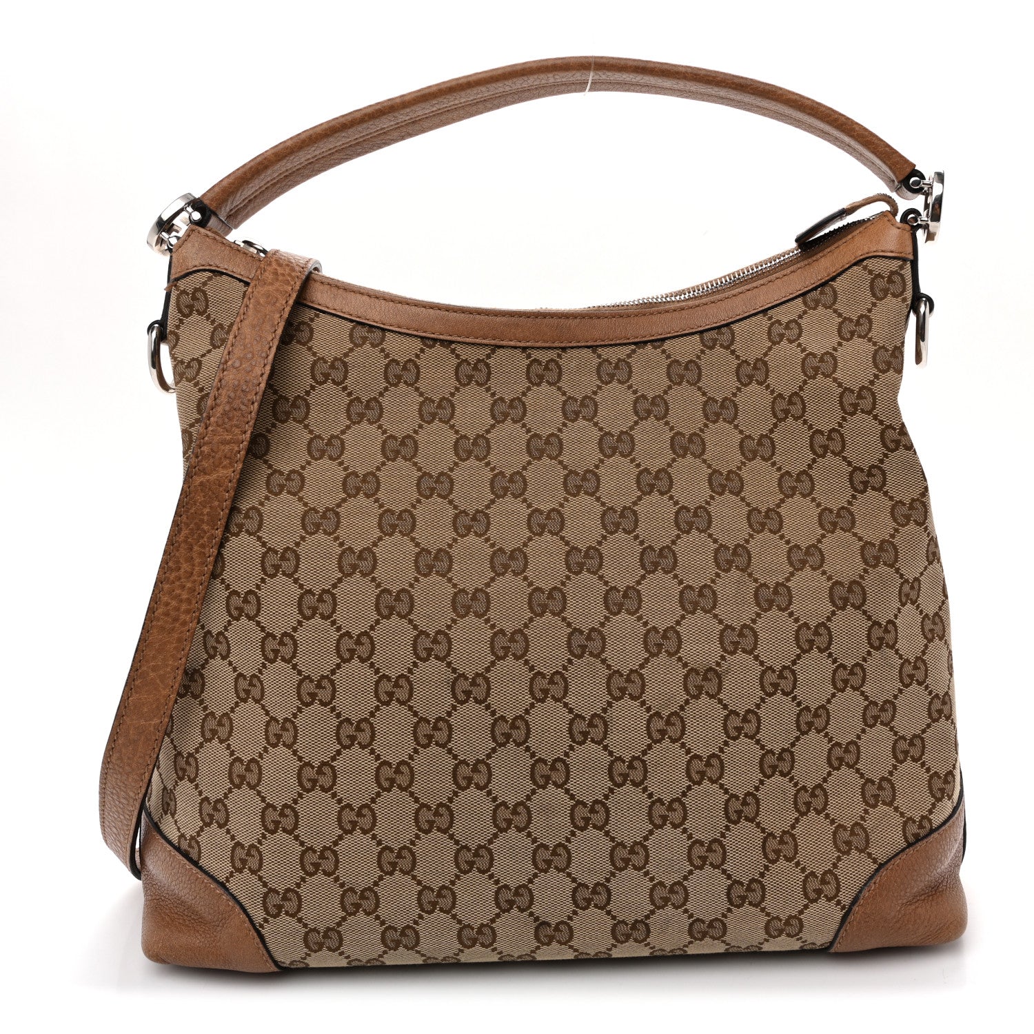 Gucci Monogram Old Libeccio Small Miss GG Hobo Beige Ebony Light Brown 1 of 11