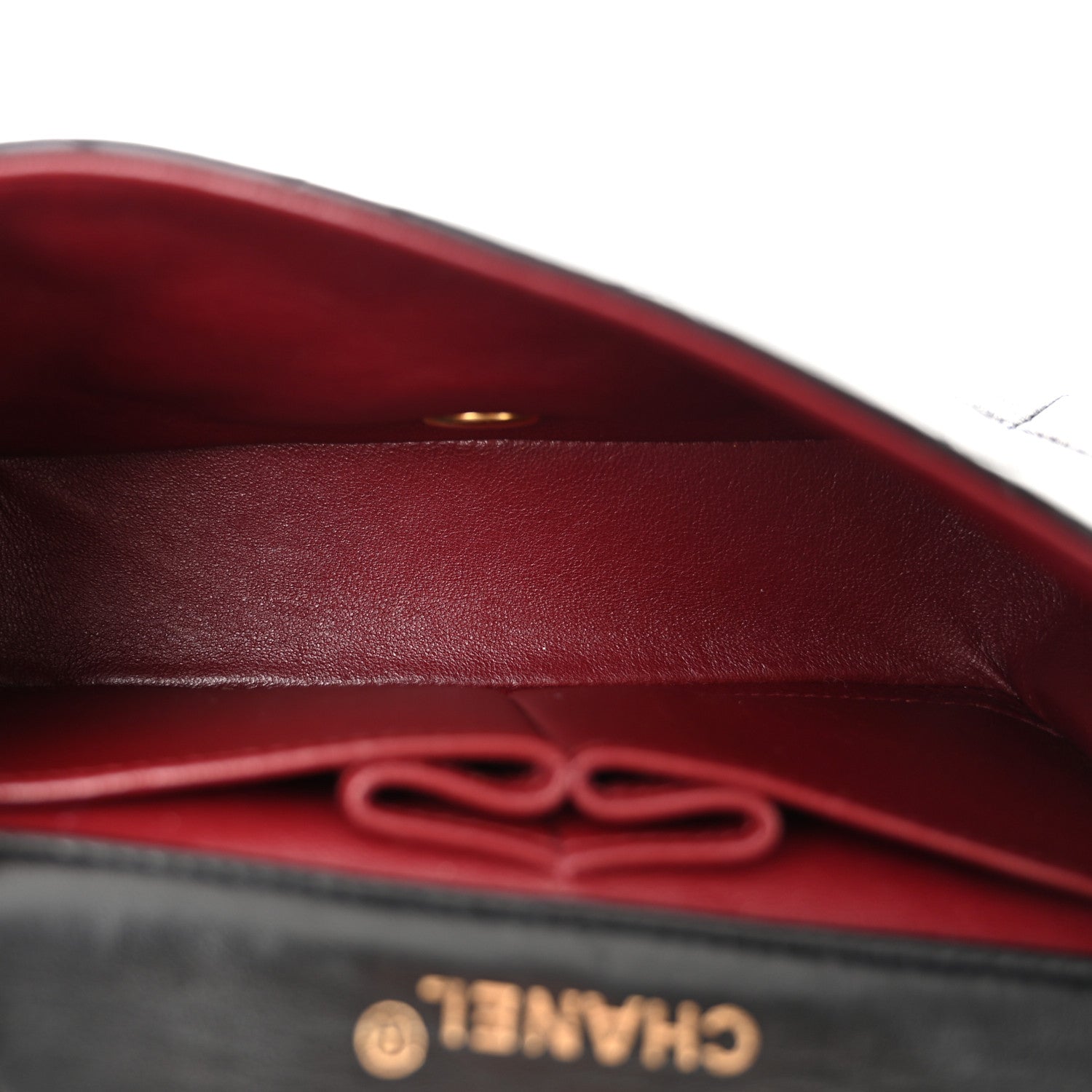 Chanel Lambskin Quilted Small Single Flap Black 5 of 11