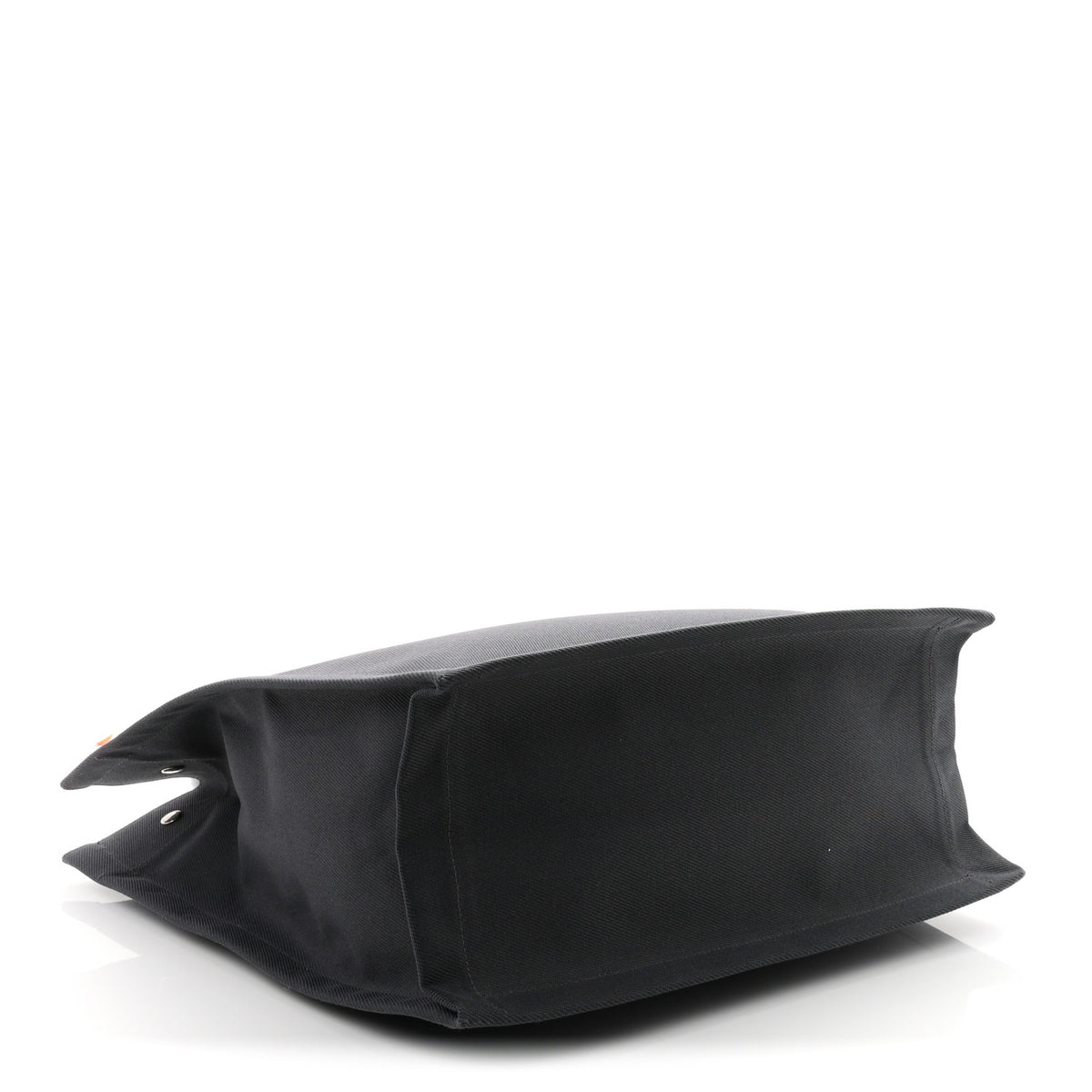 Linen Calfskin Rive Gauche North South Tote Grey