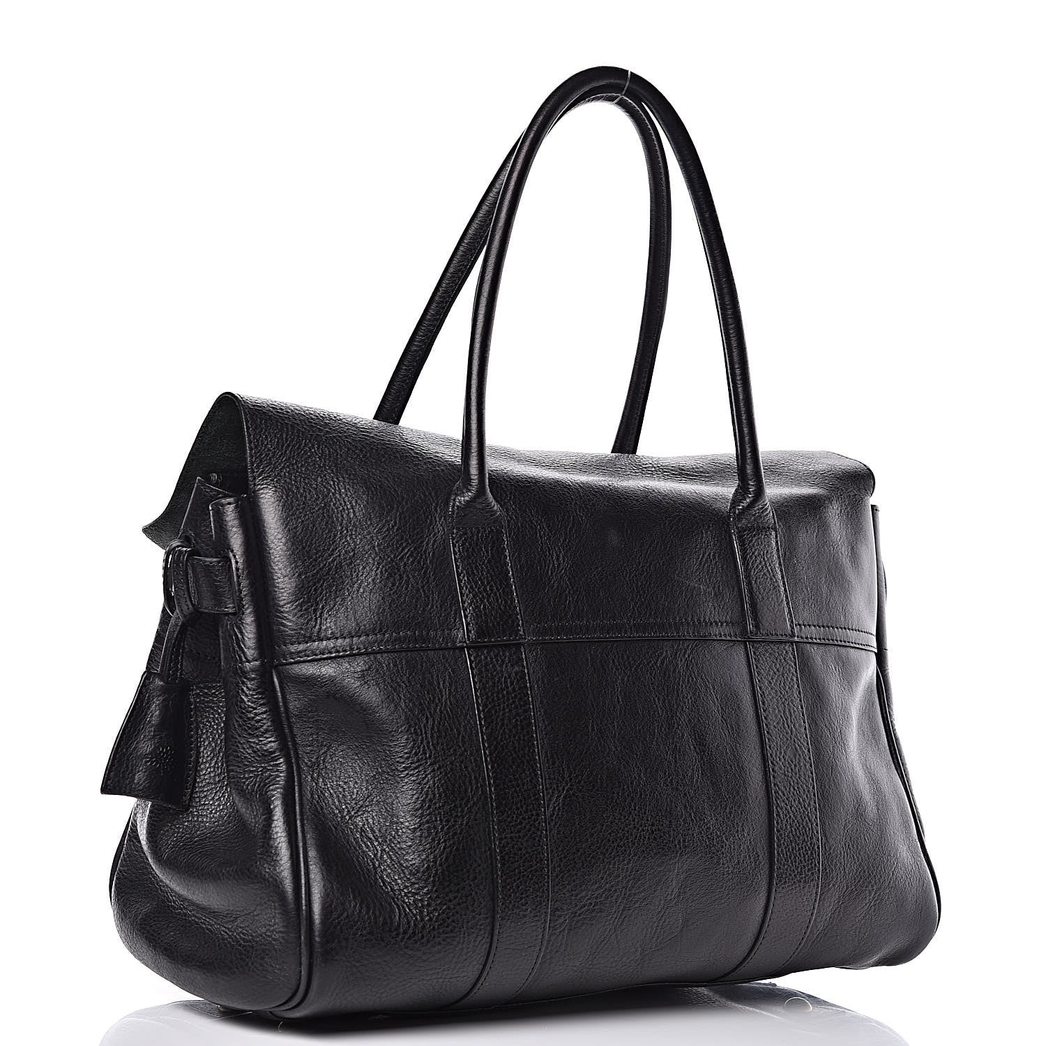 Mulberry Natural Leather Bayswater Black 3 of 13