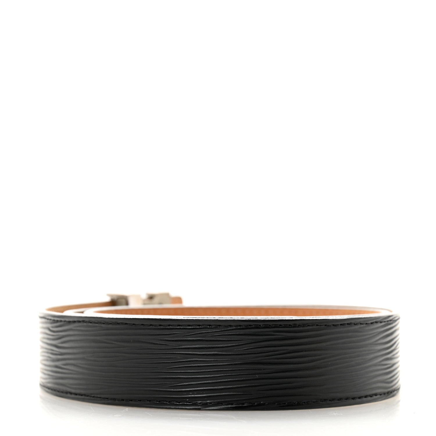 Louis Vuitton Epi 30mm LV Initiales Belt 85 34 Black 2 of 10