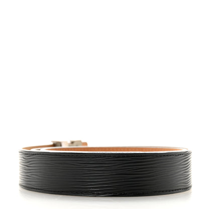 Louis Vuitton Epi 30mm LV Initiales Belt 85 34 Black 2 of 10