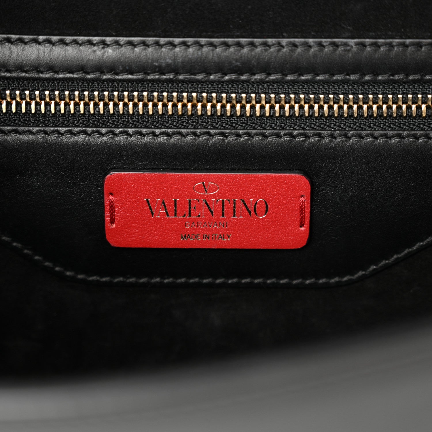 Valentino Garavani Vitello Groumette Small Rockstud Demilune Shoulder Bag 6 of 14