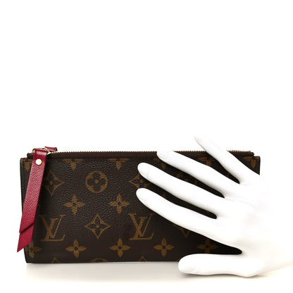 Louis Vuitton Monogram Adele Wallet Fuchsia 2 of 10