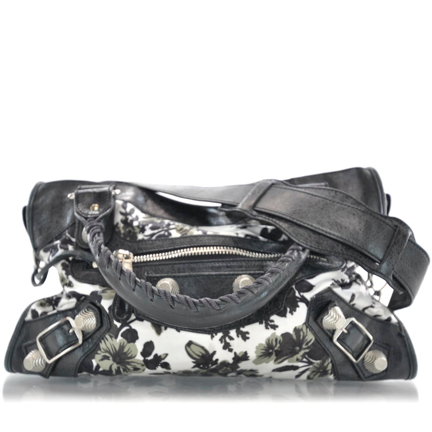 Balenciaga Agneau Floral Giant City Black 1 of 11