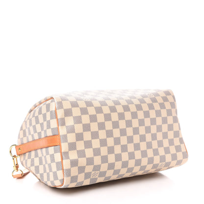 Louis Vuitton Damier Azur Speedy Bandouliere 30 5 of 11