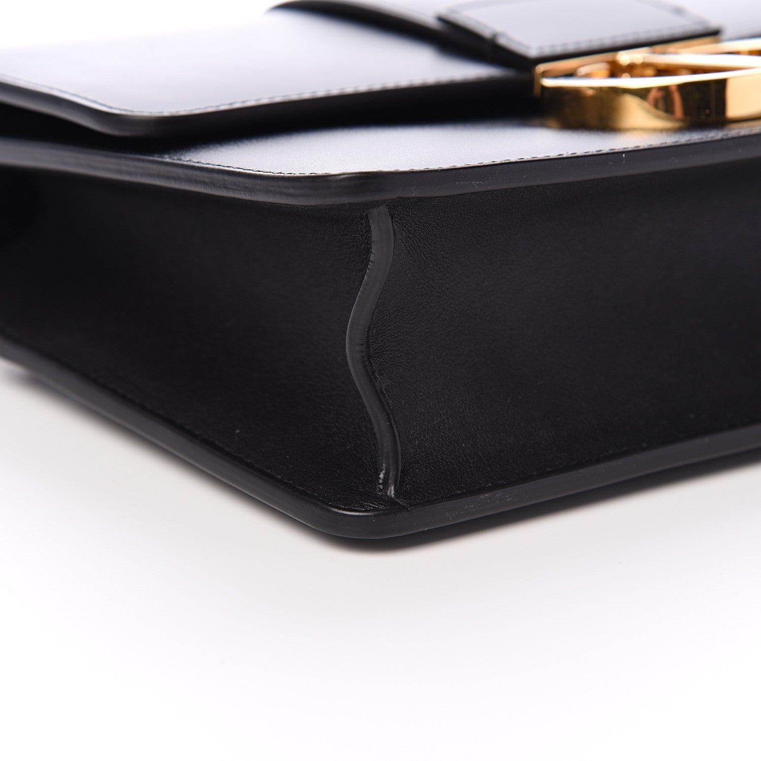 Christian Dior Smooth Calfskin 30 Montaigne Flap Bag Black 7 of 8