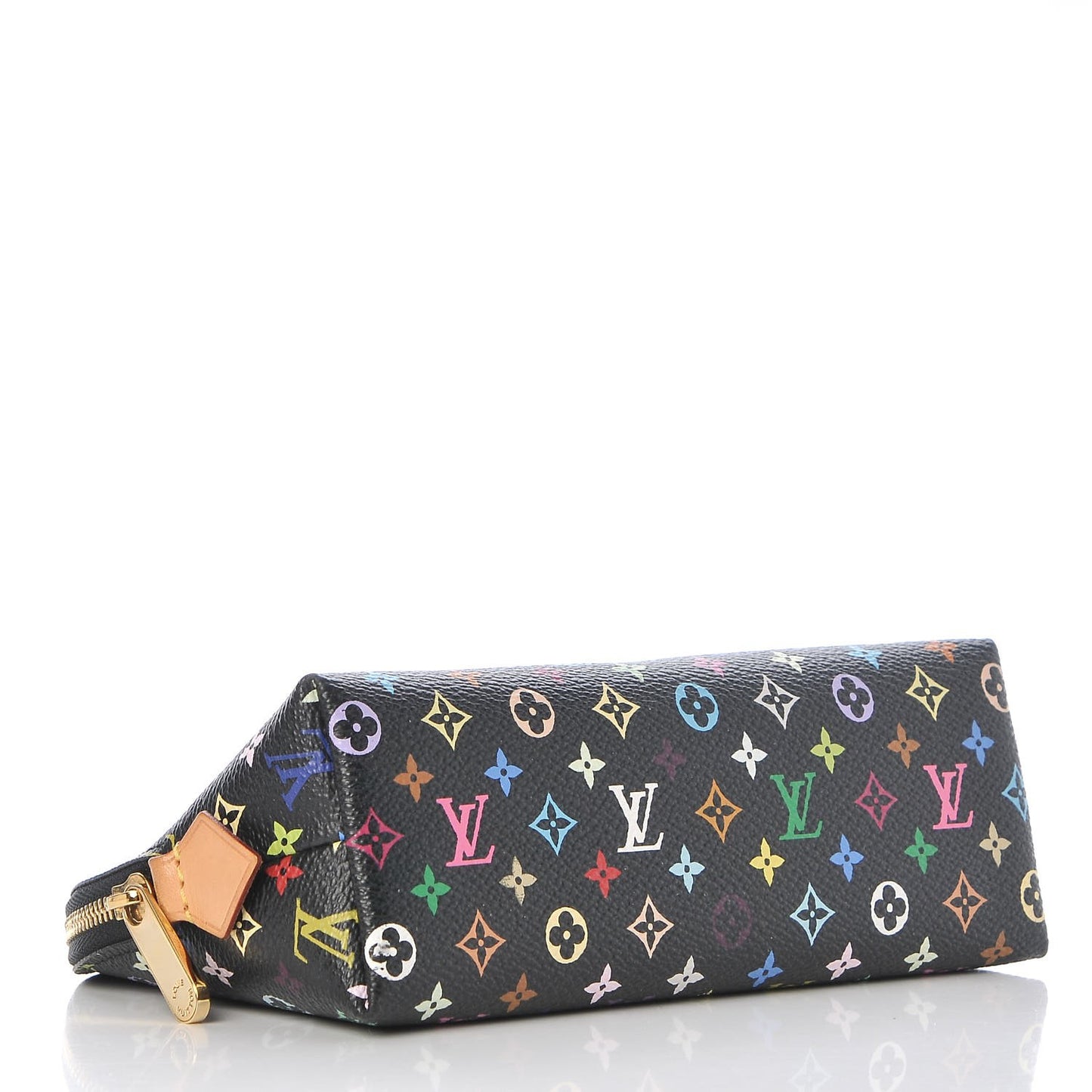 Monogram Multicolor Cosmetic Pouch Black Grenade