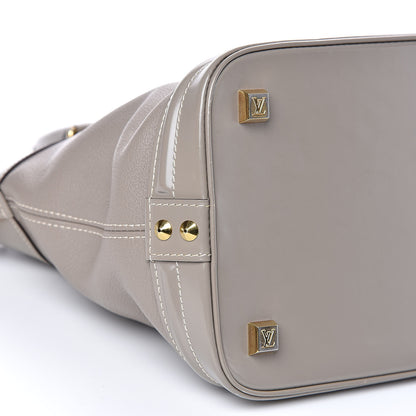Louis Vuitton Suhali Lockit MM Greige 7 of 13