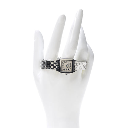 Cartier Stainless Steel 20mm Santos Demoiselle Quartz Watch 2 of 8
