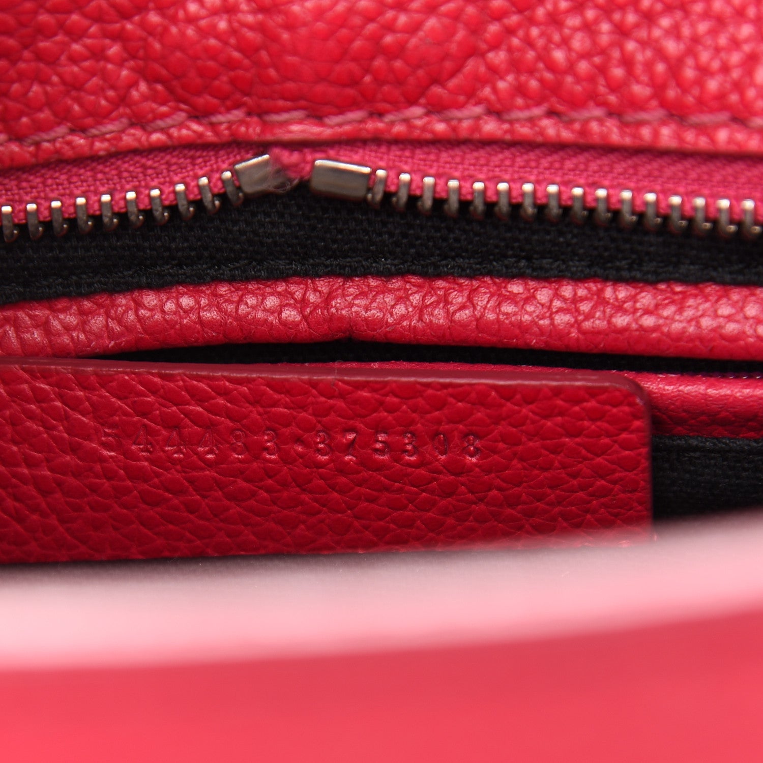 Alexander McQueen Calfskin Mini Skull Padlock Zip Around Tote Red 7 of 10