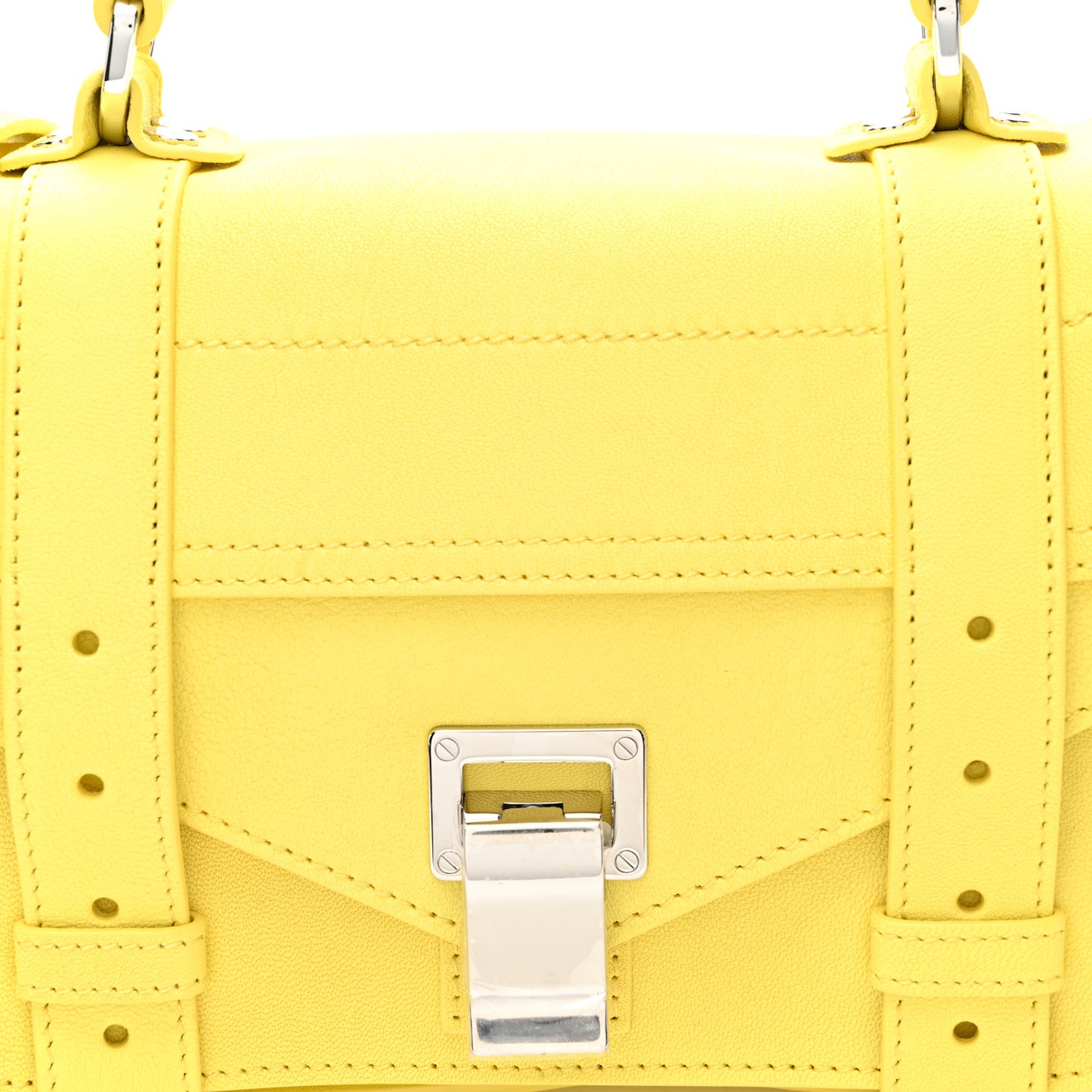 Lambskin Tiny PS1 Canary Yellow