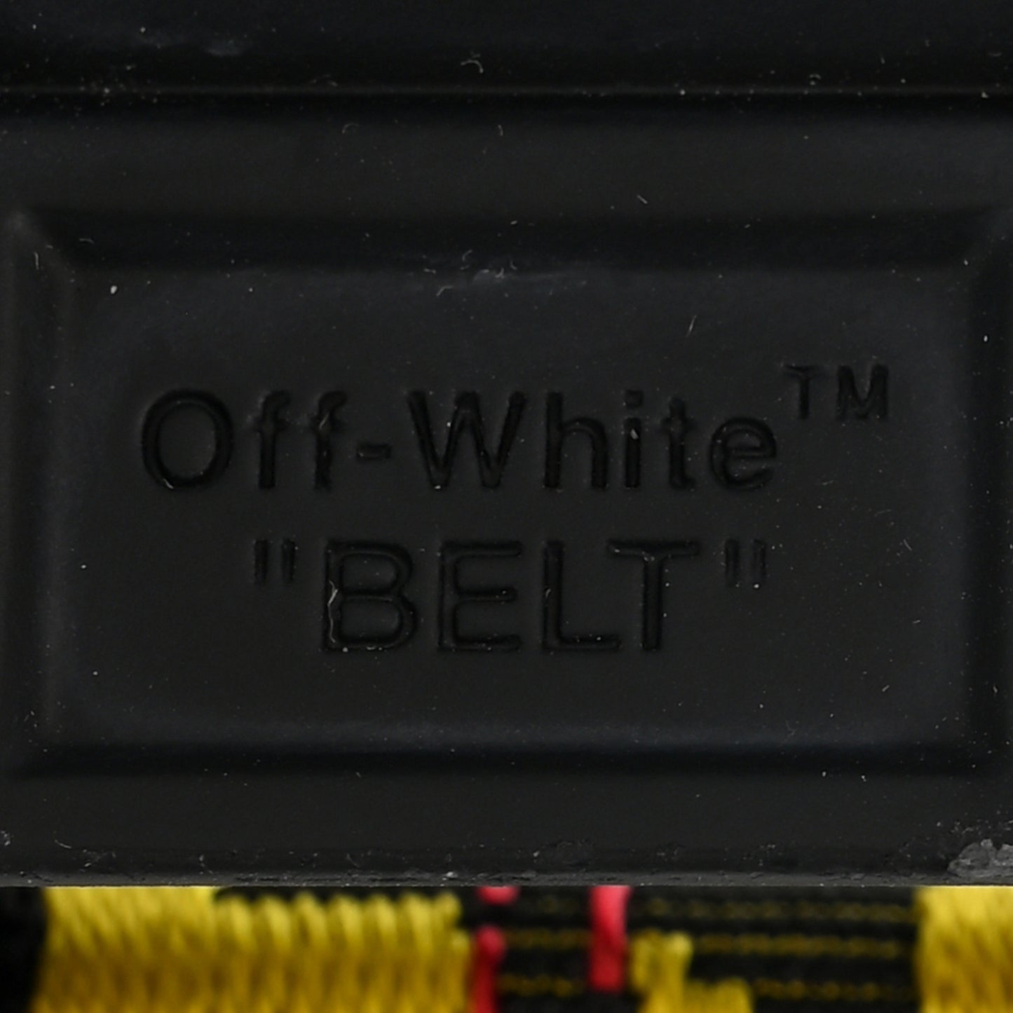 Industrial Belt Yellow