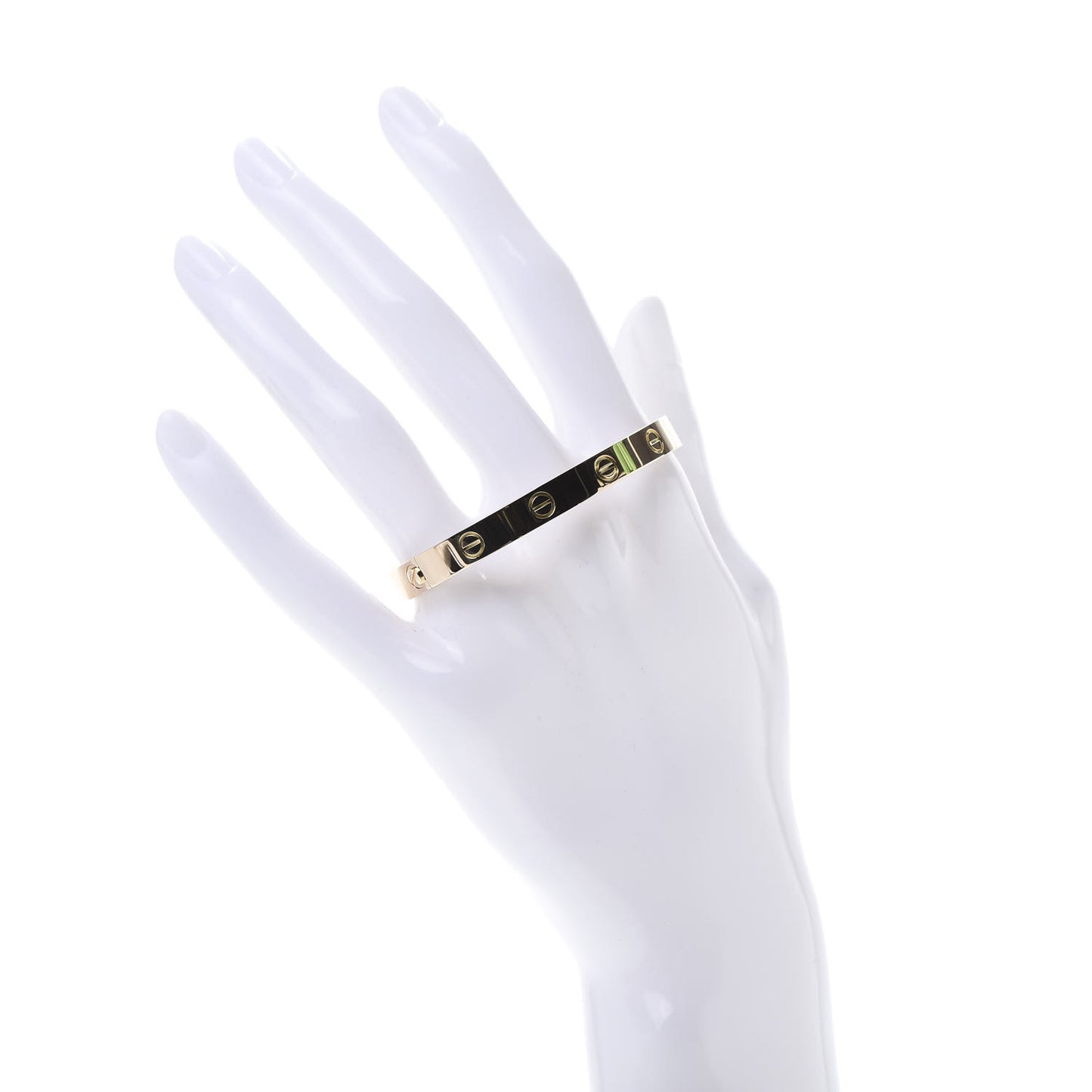 18K Yellow Gold LOVE Bracelet 16