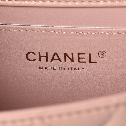 Chanel Lambskin Quilted Fantasy Pearl Flap Nude 8 of 10