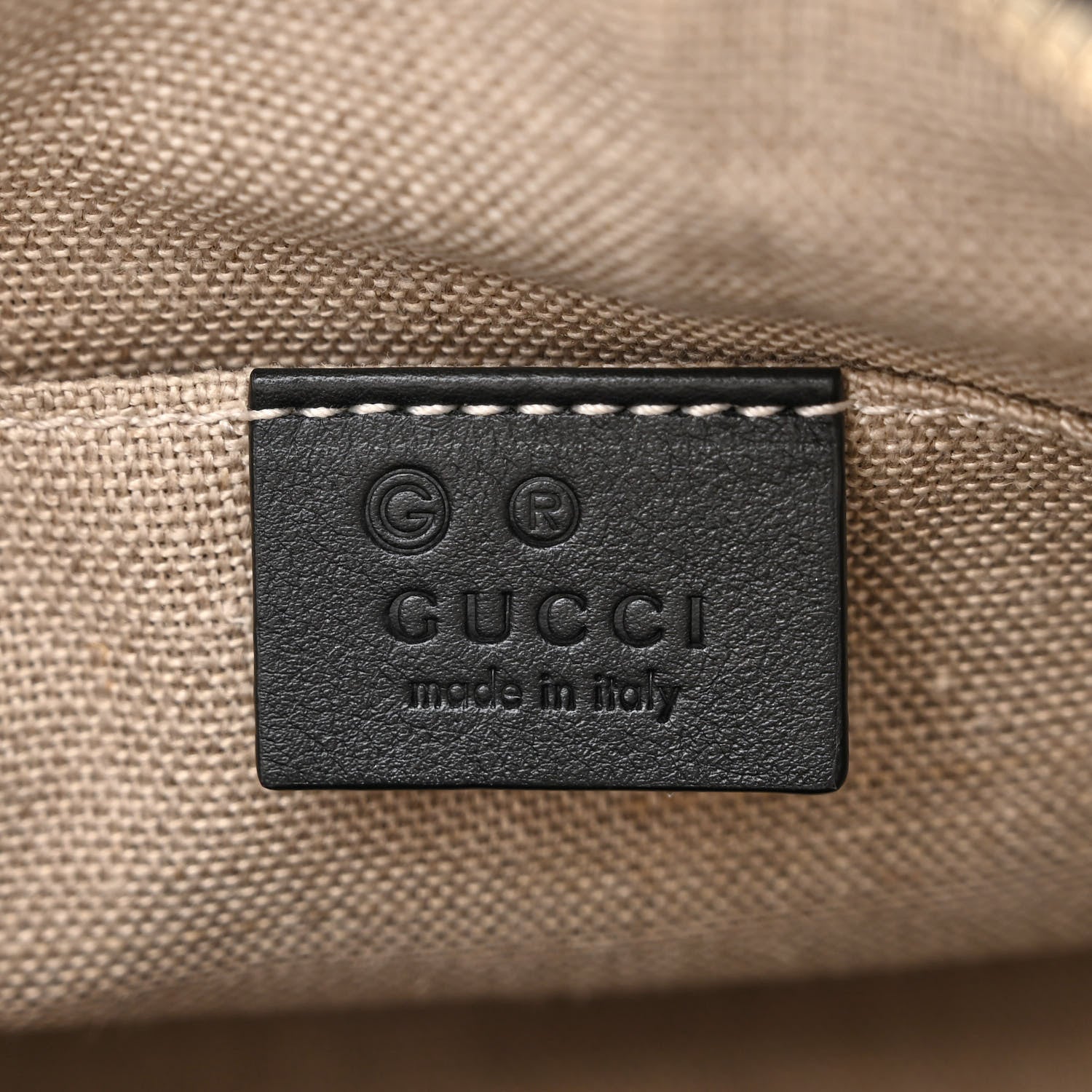 Gucci Microguccissima Mini Bree Messenger Bag Black 6 of 12