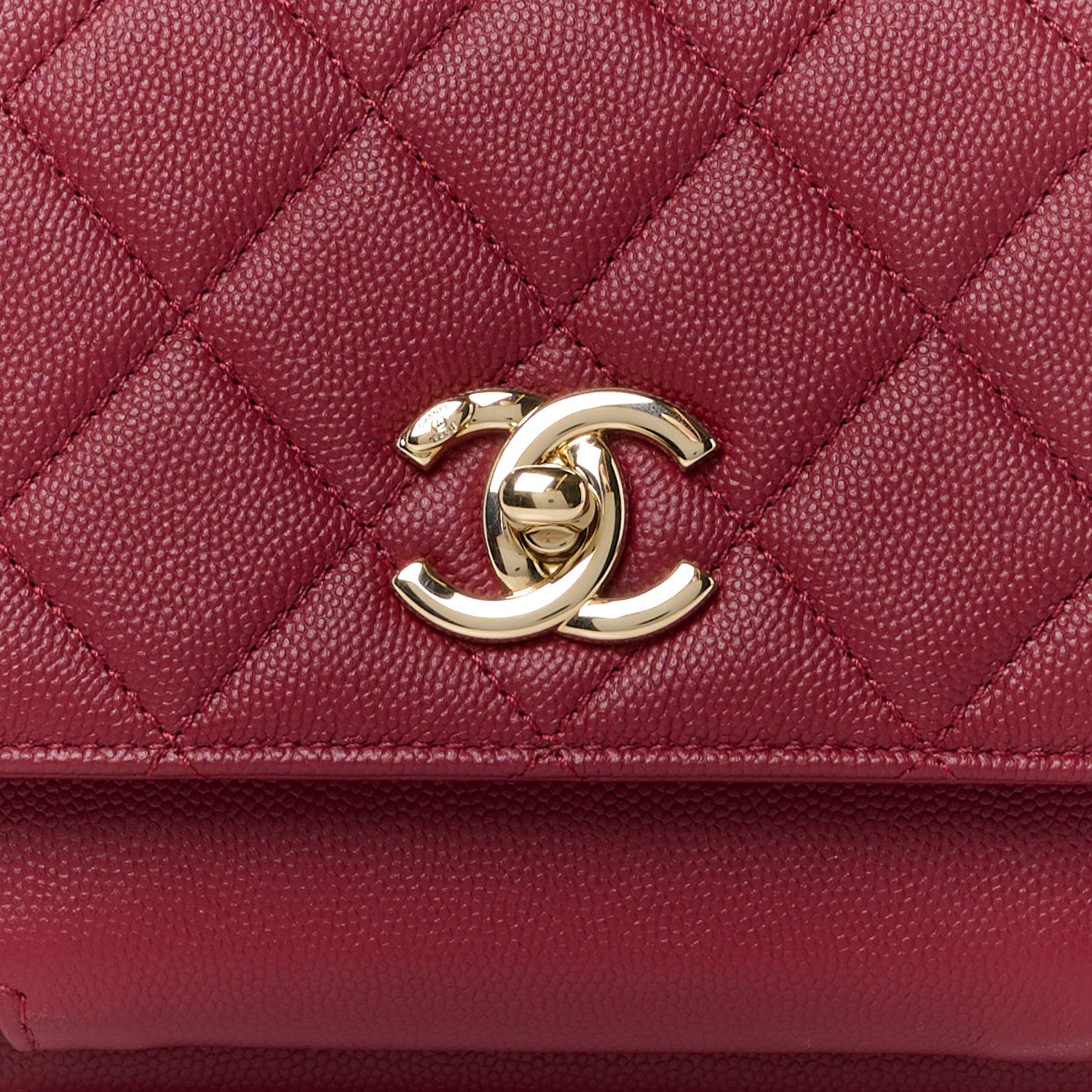 Chanel Caviar Quilted Small Business Affinity Flap Red 10 of 13