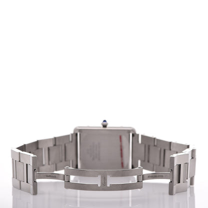 Cartier Stainless Steel 27mm Tank Solo Quartz Watch 9 of 10