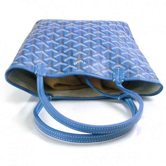 Goyard Saint St. Louis Jounior PM Jr Tote Light Blue 4 of 11