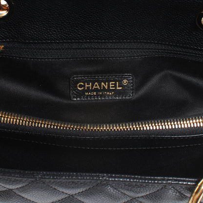 Chanel Caviar Grand Shopping Tote GST Black 6 of 7