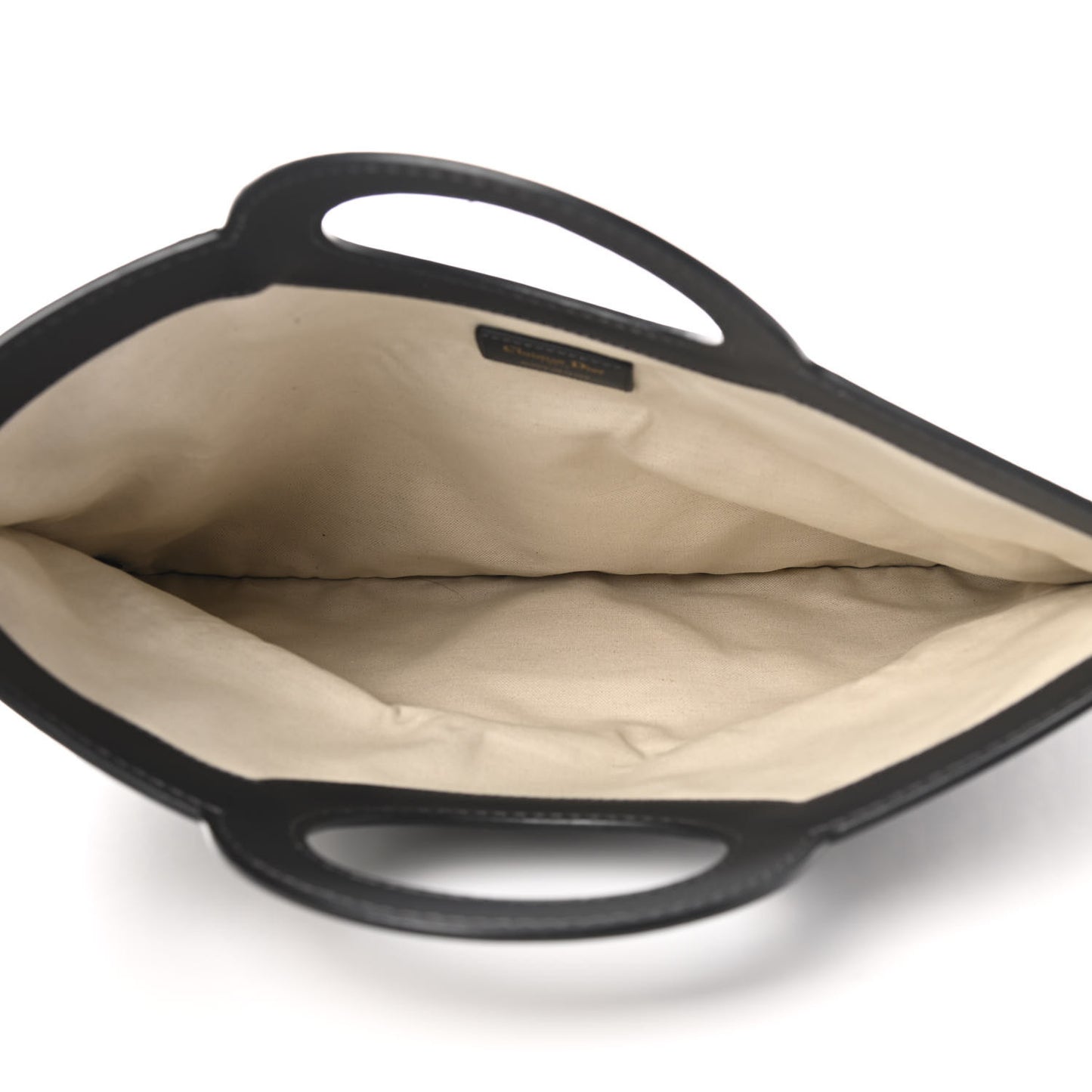 Oblique Fold Over Clutch Blue
